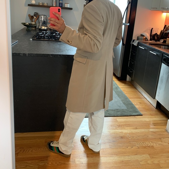 Raf Simons Calvin Klein 205w39nyc Double Breasted Moleskin Mens Over Coat - Picture 13 of 15